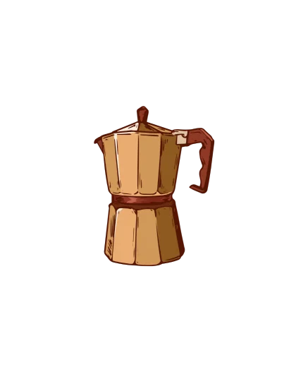 Hervidor para estación de café en casa